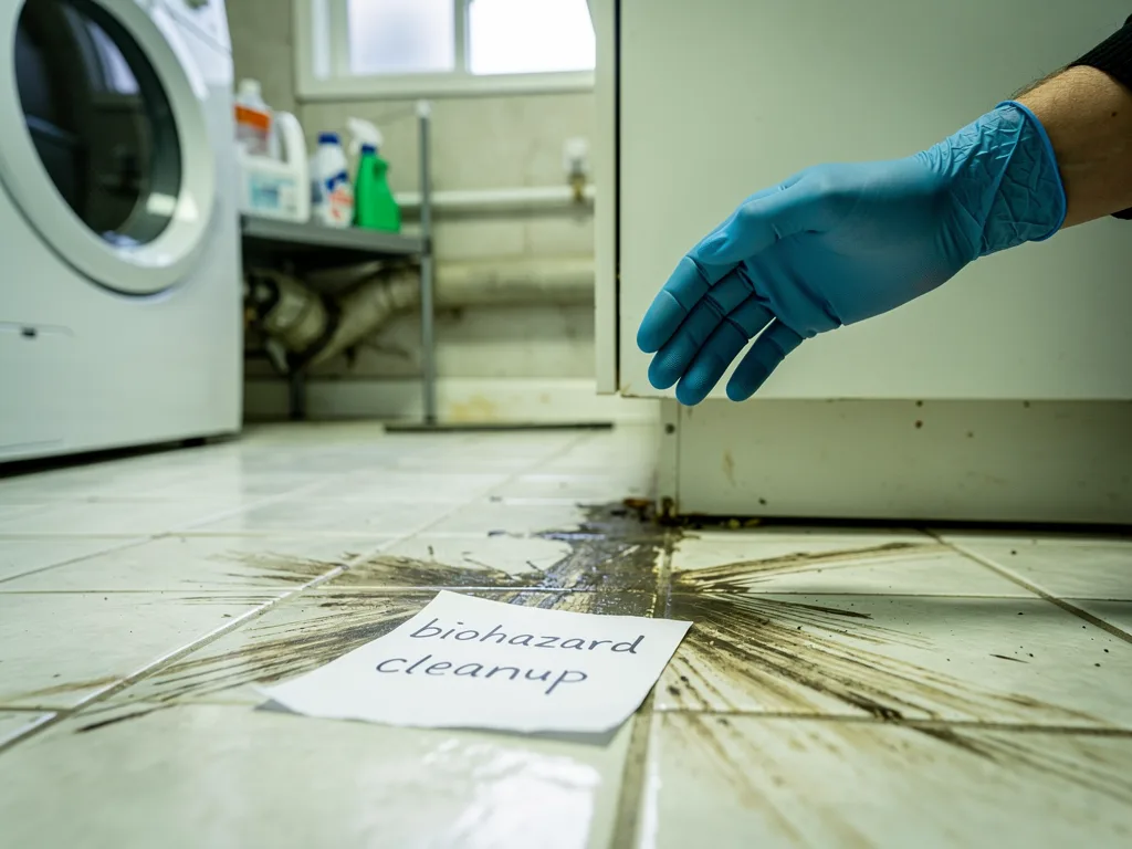 Common warning signs of hidden biohazard residue